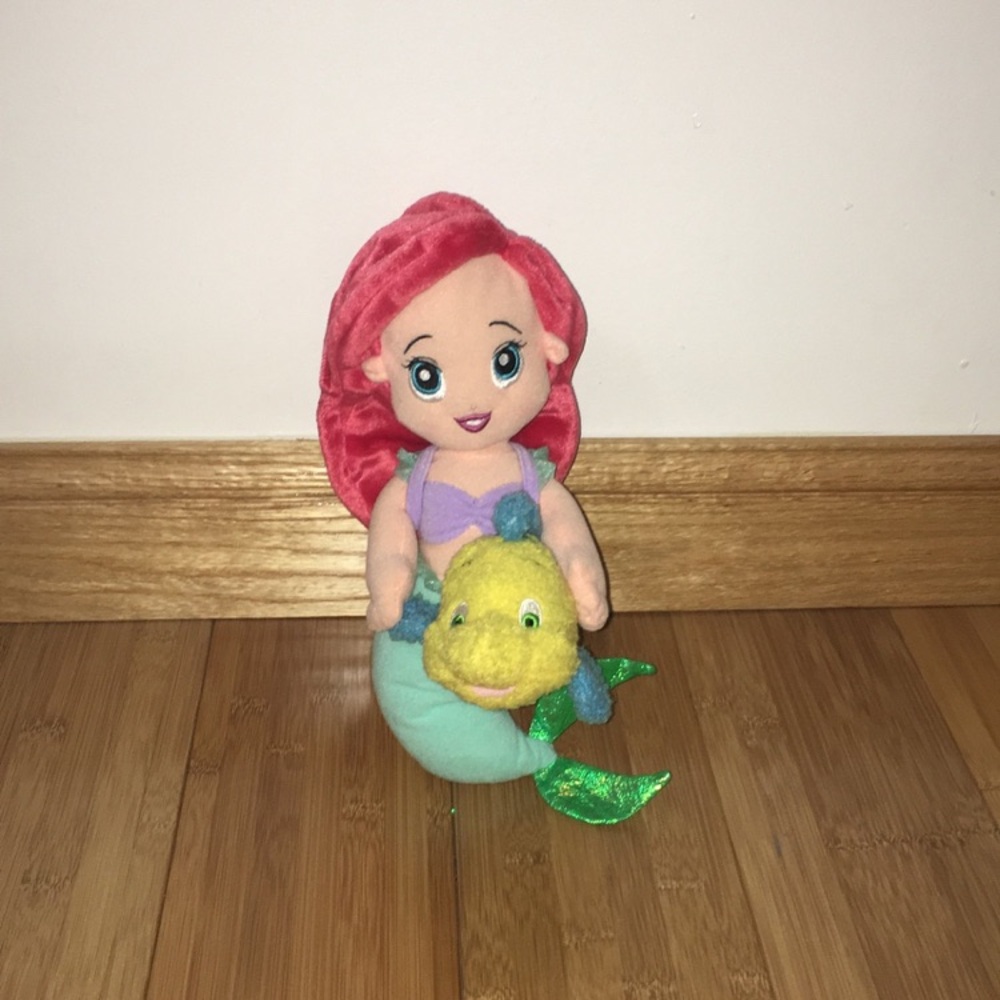 Disney Fisher-Price The Little Mermaid - Ariel & Flounder Plush
